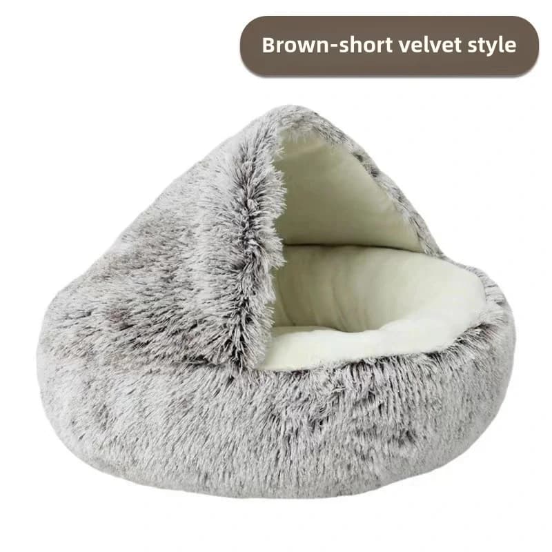 Panier chat - velours douillet